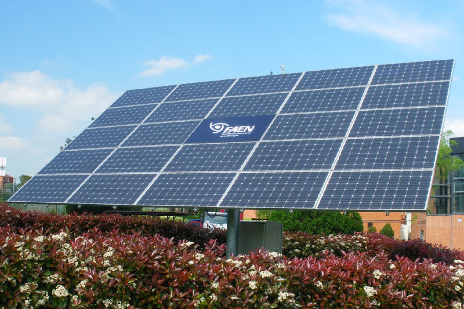 Instalación solar FAEN en PT Asturias